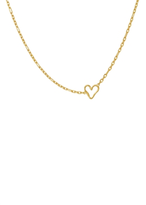 Ayiya necklace Forgyldt Maanesten 